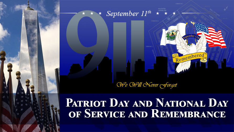 911 Patriot Day and National Day of Service and Rememberance