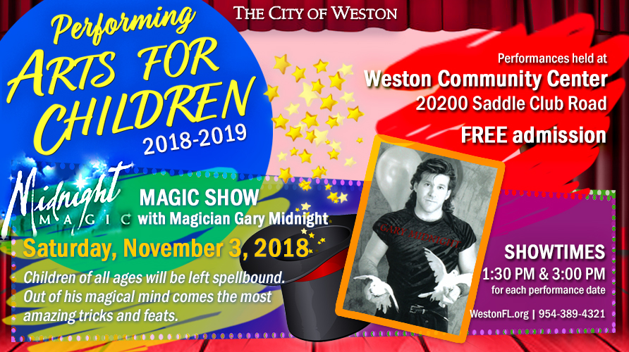 Magic Show with Gary Midnight - November 3, 2018