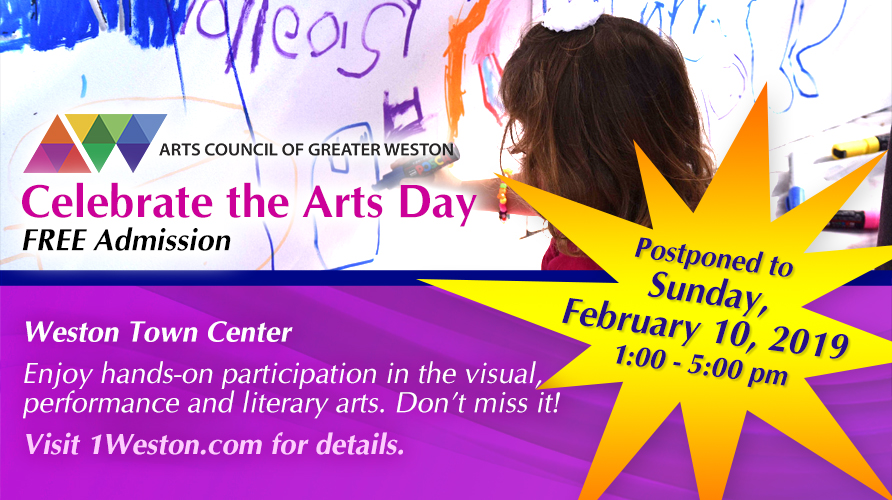 Celebrate the Arts Day on February 10, 2019