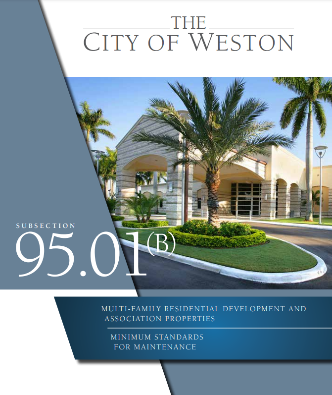 Weston HOA Standards Brochure