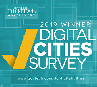 Digital Cities Survey Award logo 2019 Winner