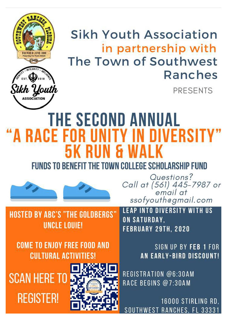 5K Unity in Diversity Flyer