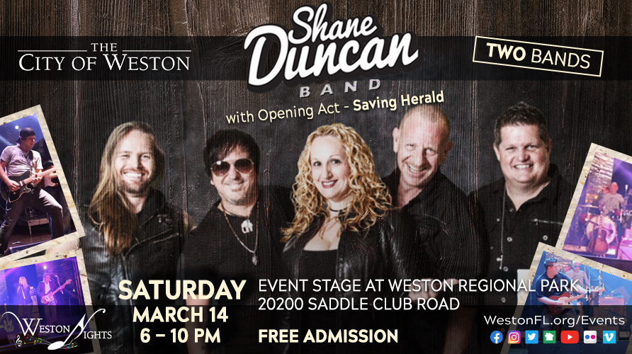 WestonNights Outdoor Concert featuring the Shane Duncan Band