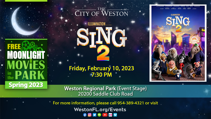 Sing-2 - Movies In The Park 892x500px Spring-2023