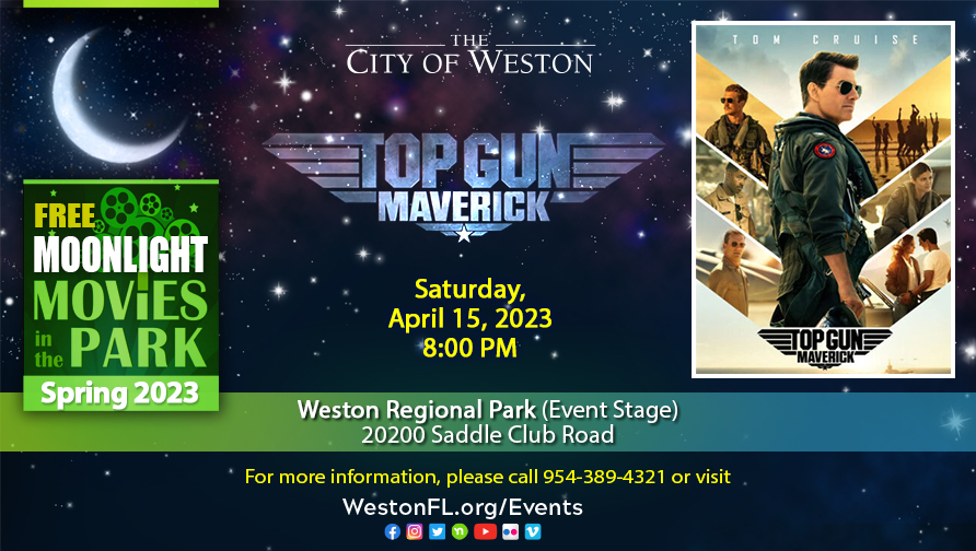 Top Gun: Maverick - Movies In The Park, Spring-2023