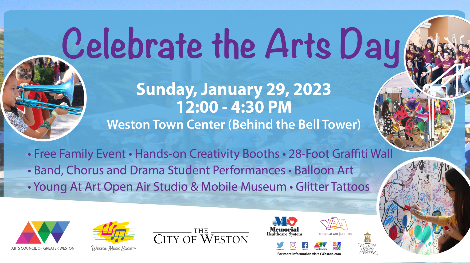 Celebrate the Arts Event Flyer