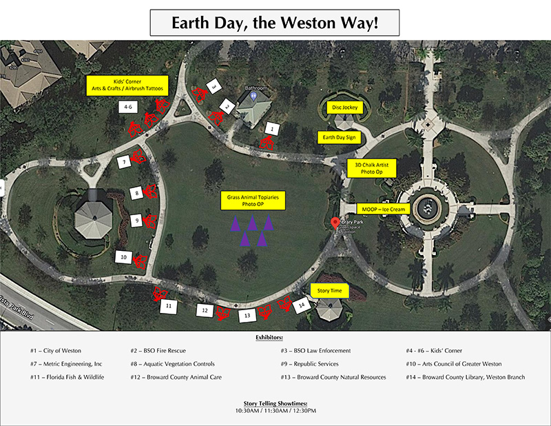 2023 Earth Day Event Site Map (Thumb)