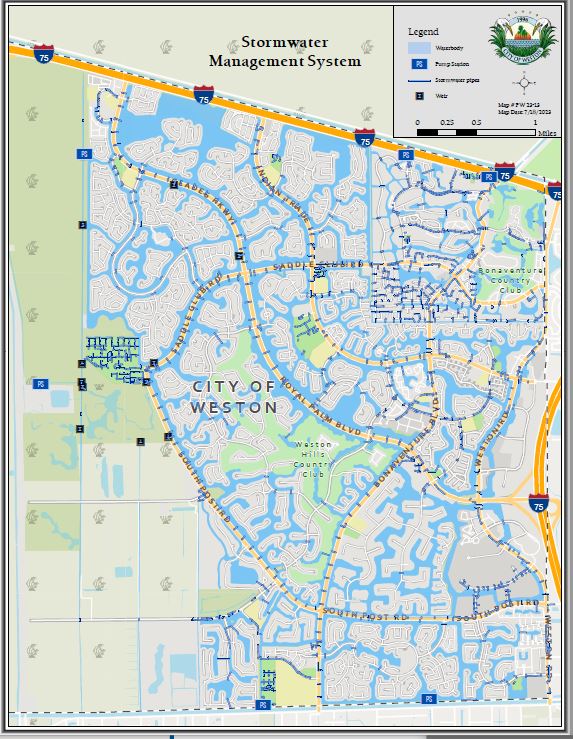 Map of Stormwater System