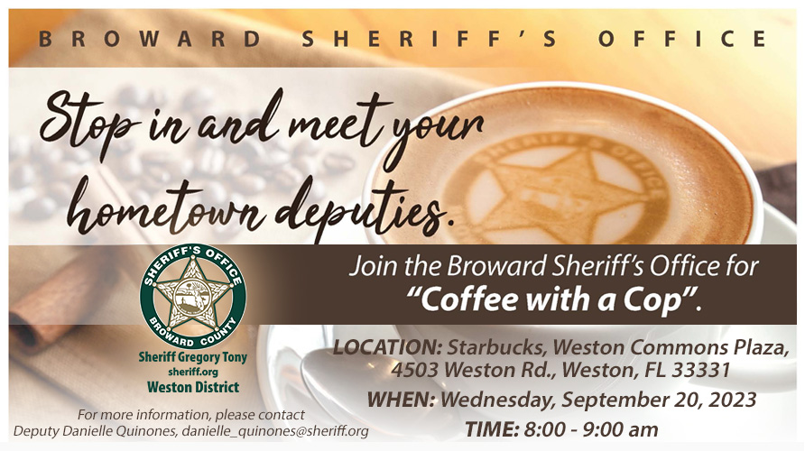 BSO - Coffee with the Cops (09/20/23)