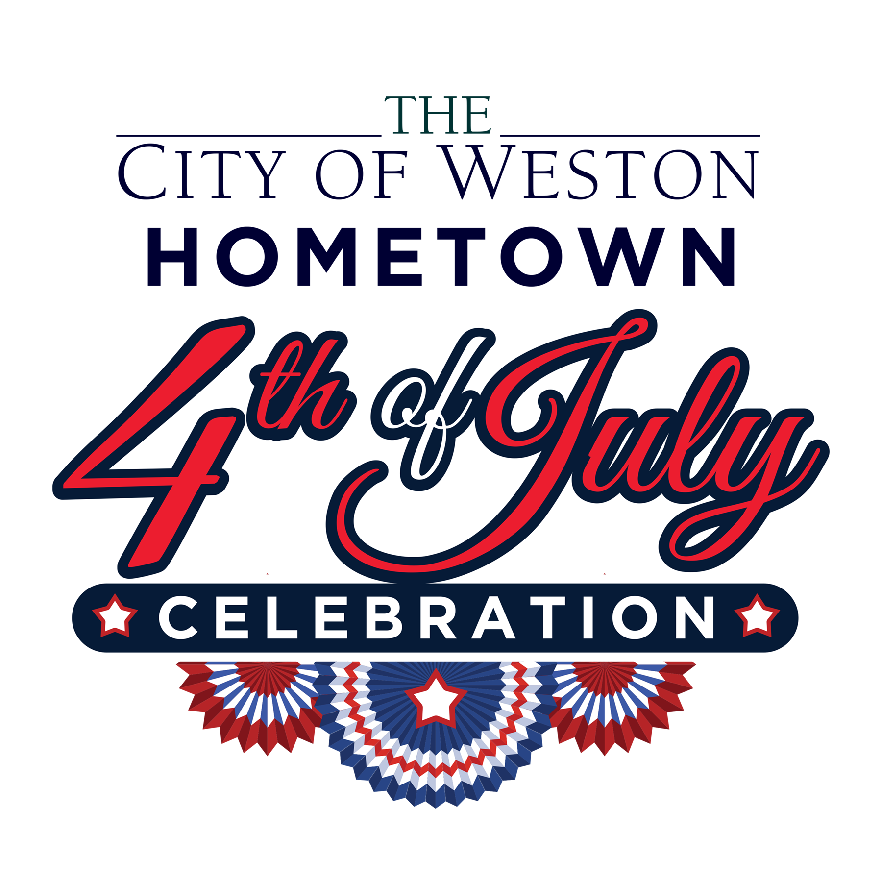 City of Weston Hometown Fourth of July Celebration logo