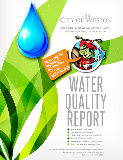 2023 Weston - Water Quality Report (Cover)