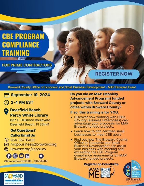 CBE Program Compliance Training for Prime Contractors Flyer-2024 (Thumb)