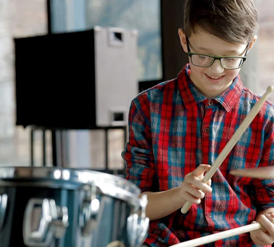 Weston Youth Center Music Class