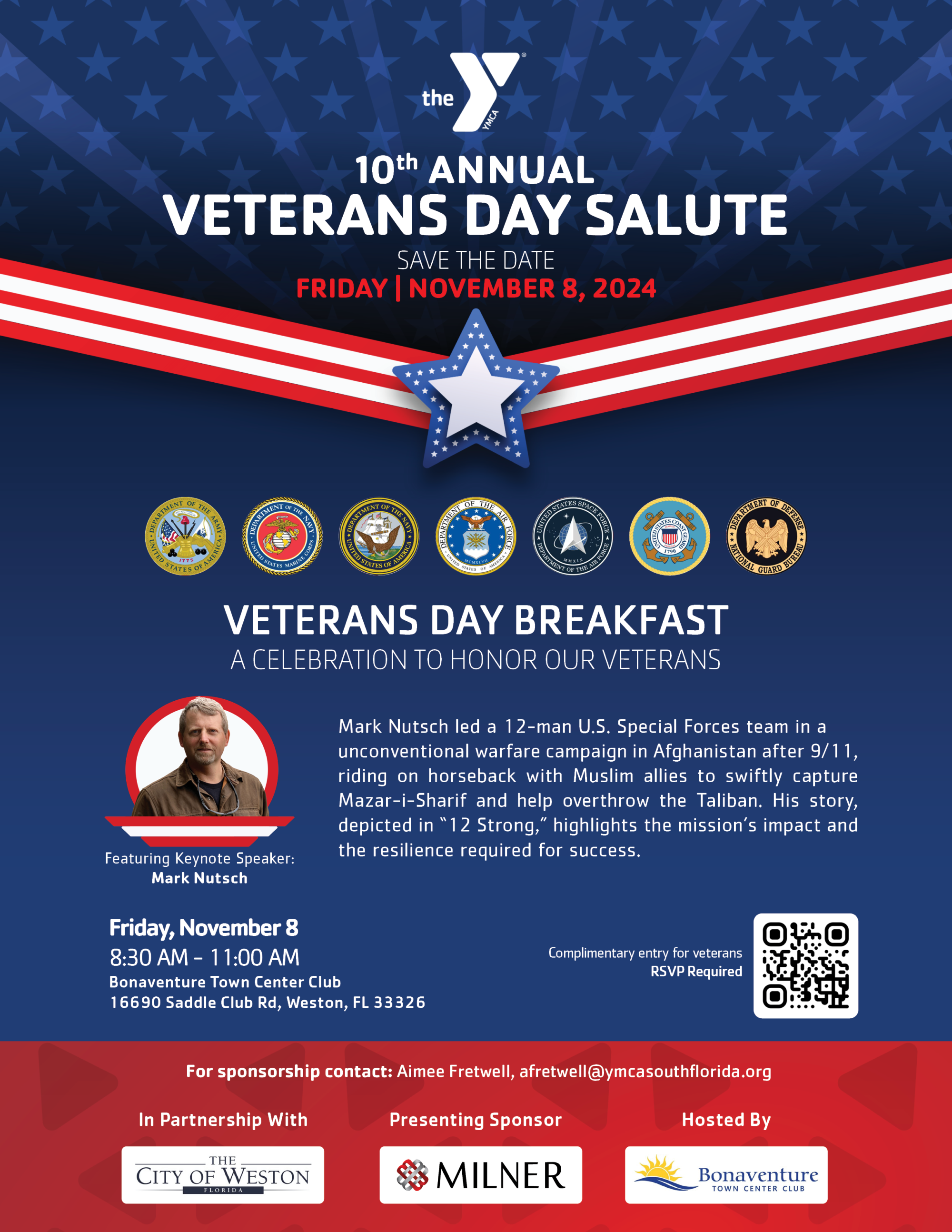 2024 Veterans Day Salute Flyer